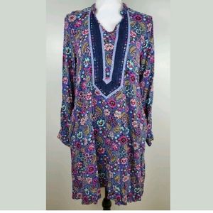 Matilda Jane Floral Boho Peasant Dress